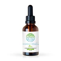 American Ginseng B60 Alcohol Free Herbal Extract Tincture, Super-Concentrated Organic Ginseng (Panax Quinquefolius) (2 fl oz)
