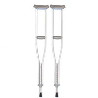 Underarm Crutches, Old Aluminum Walking Stick Lightweight Anti-Skid Adjustable Walking Aid, Suitable for Medical Fracture Recovery Adjustment and People with Reduced Mobility,Small