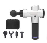 QekTech Massage Gun - Portable Muscle Massager Percussion with Deep Tissue Massaging, Hand Held Theragun for Athletes & Chiropractic Power Therapy