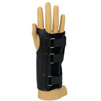 Rolyan Workhard D-Ring Wrist Braces, Left, Extra-Small, Fixed Position Immobilizer for Hand & Wrist, Stabilization Recovery Aid for Tendonitis, Carpal Tunnel, Arthritis Treatments
