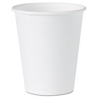 Solo White Paper Water Cups, 4 oz. Capacity, 100 Cups/Pack (SCC404)