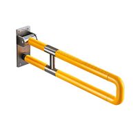 Folding Handicap Grab Bars Rails Toilet Handrails Bathroom Support Safety Rail for Elderly Bariatric Disabled Stainless Steel Commode Medical Hand Bar Railing Guard Frame Aid Assist,Bathroom handrail