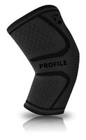 PROFILE FITNESS Knee Compression Sleeve - Knee Brace Support for Men and Women. Knee Sleeve Ideal for Sport, Running, Crossfit and Injury Prevention. Arthritis Knee Pain Relief (X-Large)