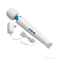 Big Size Powerful Wand Massager Cordless Rechargeable Full Body Personal Back Neck Leg Massage Stick HV270 (USA Standard Adapter Plug)