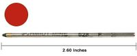 Monteverde Refills D-1 Size Soft Roll Red Medium Point Multi Functional Pen - D131RD