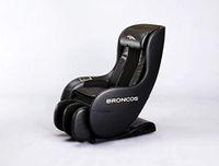 NFL Electric Full Body Shiatsu Massage Chair Foot Roller Zero Gravity Wheat (Denver Broncos)