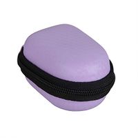 Hermitshell Hard Case for Acc U Rate/Zacurate/Innovo Deluxe/Santamedical/Deluxe Monitor (Only Case) (Purple+Black Zipper)