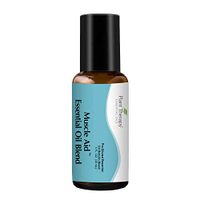 Plant Therapy Muscle Aid Essential Oil Blend Roll-On 30 mL (1 oz) 100% Pure, Pre-Diluted Roll-On, Natural Aromatherapy