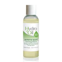 Hydro 2 Oil – Extreme Sport Massage Oil for Body Massage and SOYA Bean Oil Blended with Essential Oils to Massage Away Muscular Aches, Great for Sports & Athletes Pains – 4.2 fl oz
