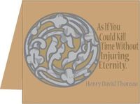 Eternity Natural Note Cards