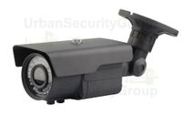 HD IP Network Bullet Security Camera - 1MP 720p - 2.8-12mm Varifocal 4.3X Optical Zoom Lens - Home/Business Video Surveillance - Outdoor/Indoor IP66 Weatherproof Vandalproof 42 IR LEDs