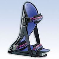 HealWell Plantar Fasciitis Night Splint, Large Black