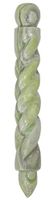 HARMONIZE Energy Generator Serpentine Stone Reiki Healing Spiral Massage Pencil Wand Gemstone