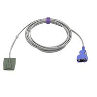 Compatible for Nellcor SpO2 Sensor Reusable Pediatric Soft 9.8 ft 14 Pins Connector
