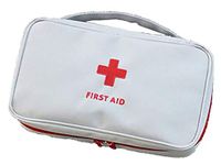 ArtMed All- Purpose Aid Kit, First Aid Kit Aid Kit Medical for Outdoor Travel Medical Kit First Aid for Office Home First Aid Kit Hiking Camping Emergency Kit FSA Eligible Items Only (White/Red)