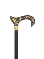 Classy Walking Canes CWC4170BRD Diamonds & Pearl Cane - Bronze - 31-38” Adjustable Height Cane with Aluminum Shaft. Functional Grip Canes