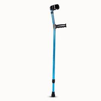 Crutches Canes Arms Portable Elbow Walking Stick Folding Thick Aluminum Alloy Disabled (Size : Single)