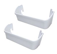 Kitchen Basics 101 2-Pack ER240323001 Electrolux Replacement Refrigerator Door Bin, White