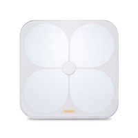 XF Scales Body Fat Scale - Bluetooth Digital Bathroom Scale Body Fat Volume Intelligent Precision, Weight, Fat, Moisture, Protein, Bone, Muscle, etc. 21 Items (White) Bathroom Accessorie