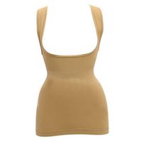 ieasysexy Seamless Waist Training Body Shaper Under Bust Tummy Control Corset Top Bustier Body Shaper Tops Suit (L, Nude)
