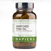 Napiers Enriched Fish Oil, 100mg One-A-Day Essential Fatty Acids - 90 Capsules