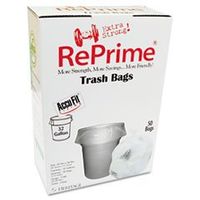 * Can Liners, 32 gal, .90 mil, Clear, 33" x 44", 50/Box