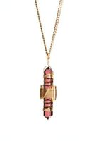 Buddha Maitreya the Christ Etheric Weaver® Pendant in Gold Wire - Quartz Crystal Vibrational Healing Tool