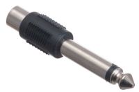 1/4 IN Mono Plug to RCA Jack - 1/4 IN Mono Male to RCA Female
