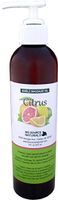 Citrus Massage Oil - Edible 8 oz. with Essential Oils of Orange, Lemon and Lime with All Natural Plant Oils