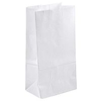 Duro 2 lb White Paper Bag, Bundle of 500