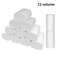 New Strong Soft 4-Ply Toilet Paper Bath Tissue Giant Roll 12 Rolls