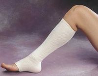 Tensogrip Stockinette. Color: Beige, Size: D, Diam: 3" (7.6cm), Will fit: large arms, medium a