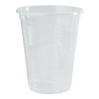 Nicole Home Collection Soft Cups, 12-Ounce, Clear, 20-Count