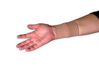 AT Surgical Slip On Microfiber Wrist Compression Sleeves, Medium