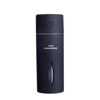 Smdoxi Colorful 100 ml Crack ultrasonic Wood Grain Essential Oil Aromatherapy Machine humidifier Black