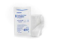 McKesson - Fluff Bandage Roll McKesson Cotton Gauze 6-Ply 4-1/2 Inch X 4-1/10 Yard Roll Sterile - 100/Case - McK