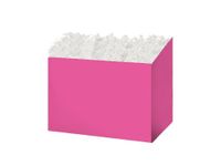 A1BakerySupplies® 6 Pack Basket Gift Box Decorative Basket Gift Box (Small, Solid Fuchsia)
