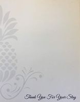 "Thank You for Your Stay" Hotel Motel Note Pads - 25 Note Pads per Pack