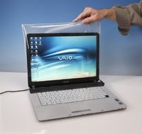 Viziflex Anti-Microbial Laptop Screen Covers 16" W x 10.5" H