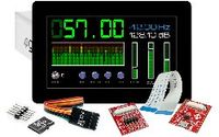 4D SYSTEMS - Starter Kit gen4-uLCD-70DCT-CLB, gen4-IB, gen4-PA, 150 mm FFC Cable, 4GB microSD Card, 5-way female-to-female ribbon cable with male-to-male adaptor.