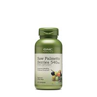 GNC Herbal Plus Saw Palmetto Berries 540mg, 100 Capsules, Supports Healthy Prostate Health