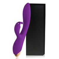 Strongest Silicone Wand Massager,9 Powerful Speed Mode,Waterproof, Whisper Quiet, Best Choice for Various Festival (Purple)