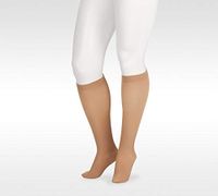 Juzo Soft 2001 20-30mmhg Knee-High Closed Toe Sock with Silicone Top Band