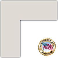 16x22 Clapboard / Candlewick Custom Mat for Picture Frame with 12x18 opening size (Mat Only, Frame NOT Included)