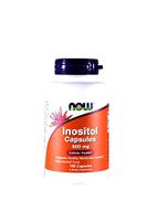 NOW  Inositol 500mg,100 Capsules (Pack of 3)