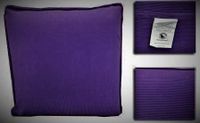 HealthmateForever Pressure Activated Massage Pillow (Purple Cordury) High Quality Vibrating Massage Pillow for Stiff Neck Relief | Great Lumbar Support Travel Cushion for Back Support on Long Trips