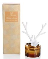 Zodax GOLDEN ACORNS Illuminaria Twigs and Flower Porcelain Diffuser