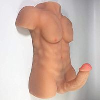 DODOLoby 3D Lôve Dôles Realistic Silicone Dôlls for Women Skin-Friendly Silicone Simulation Male Body Torso Six Dôlls Full Size Toys （Weight:13.8lb）