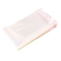 Gazechimp 200pcs Transparent Plastic OPP Bags Self Adhesive Sealing - 10x20cm Thicker