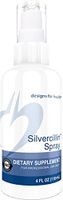 Designs for Health Purified Silver Spray - Silvercillin Spray, 15ppm Silver for Immune Support (24 Servings / 4oz)